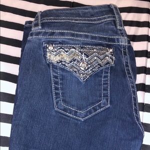 MissMe Mid-Rise Skinny Jeans